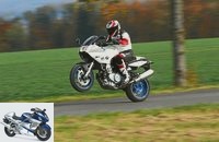 Fanstich BMW F 800 S with MAB turbo in an individual test