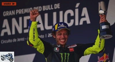 GP of Andalusia - GP of Andalusia: Rossi presses Yamaha and lifts his 235th trophy - Used YAMAHA