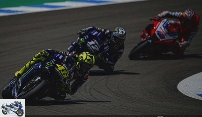 GP of Andalusia - GP of Andalusia: Rossi presses Yamaha and lifts his 235th trophy - Used YAMAHA