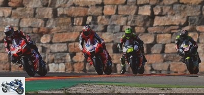 GP d'Aragón - MotoGP riders explain themselves after the Grand Prix d'Aragon 2020 -