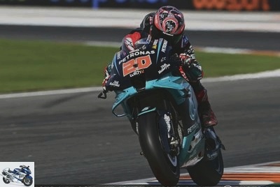 European GP - Fabio Quartararo, fallen at the European GP, ​​gives up the MotoGP title -