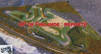 GP of Finland - No MotoGP before the end of July following the postponement of the GP of Finland -