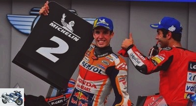 GP of France - Alex Marquez makes his & quot; Marc & quot; at the MotoGP French Grand Prix - Used HONDA