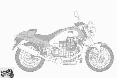 Moto-Guzzi 1000 V10 CENTAURO 1997 technical
