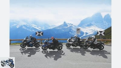 Big travel enduros put to the test at the 2014 Alpine Masters