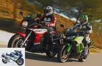 Generation comparison: Kawasaki's sports tourers compared over 27 years