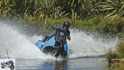 Gibbs Biski amphibious motor scooter