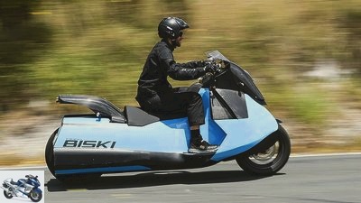 Gibbs Biski amphibious motor scooter