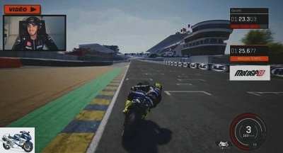 GP de France - Around the Bugatti circuit at the GP de France Moto on Rossi's Yamaha M1 ... in virtual! - Used YAMAHA