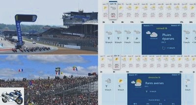 GP de France - Weather forecast for the 2019 French GP motorcycle: watch out for showers ... -