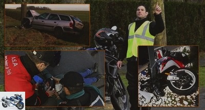Practical guides - Moto-Net.Com Guide: How to react well to a road accident? -