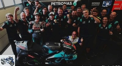 Times and goals - Fabio Quartararo thinks the Silverstone circuit is a perfect fit for the Yamaha -