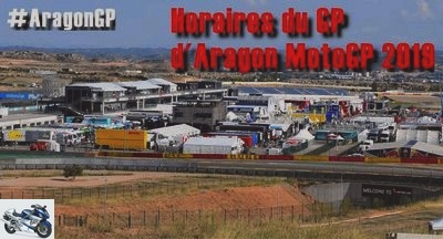 Schedules and objectives - Schedules and challenges of the GP of Aragon MotoGP 2019 -