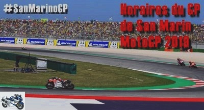 Schedules and objectives - Schedules and challenges of the 2019 San Marino MotoGP GP -