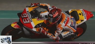 Times and goals - Are Marquez and Lorenzo ready for the Qatar GP? - Used HONDA