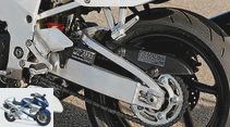 Technology 20 years of progress in motorcycle construction: Honda Fireblade - old against new