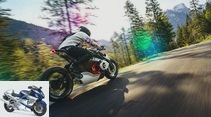 BMW Motorrad Vision DC Roadster: E-motorcycle with a boxer look