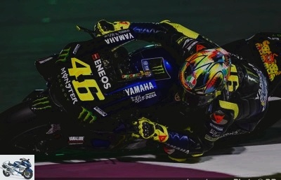 Times and targets - Rossi and Viñales confident for the Qatar GP even though there is still 