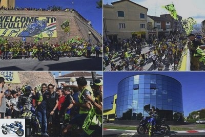 Schedules and goals - Rossi performs at home on his MotoGP Yamaha! - Used YAMAHA