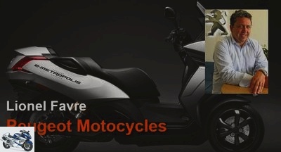 Interviews - Lionel Favre (Peugeot Motocycles): `` A little more patience for the electric Metropolis '' ... - Used PEUGEOT