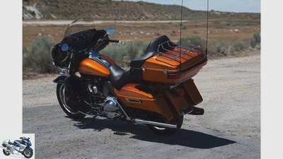 Harley-Davidson Electra Glide Ultra Limited in the driving report