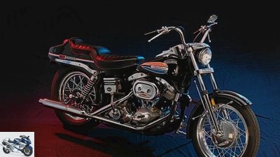 Harley-Davidson FX 1200 Super Glide - the custom bike off the rack