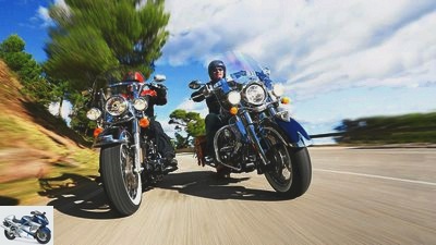 Harley-Davidson Heritage Softail Classic and Indian Chief Vintage put to the test