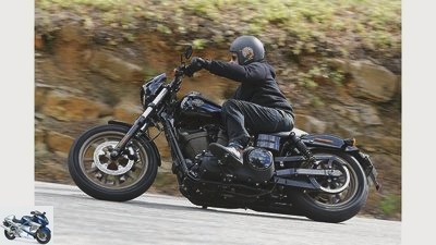 Harley-Davidson Low Rider S in the driving report