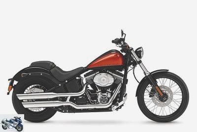 Harley-Davidson 1584 SOFTAIL BLACKLINE FXS 2013