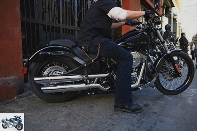 Harley-Davidson 1584 SOFTAIL BLACKLINE FXS 2011