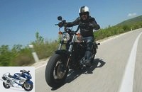 Harley-Davidson Sportster Forty Eight Special-Iron 1200 in the driving report