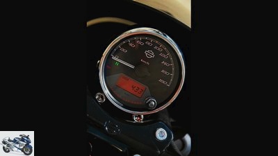 Harley-Davidson Street 750 in an individual test