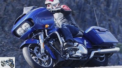 2017 Harley-Davidson Touring models in the driving report