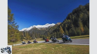 Autumn trip endurance test motorcycles 2013