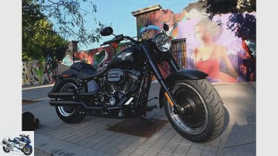 Harley-Davidson models 2016 in the driving report