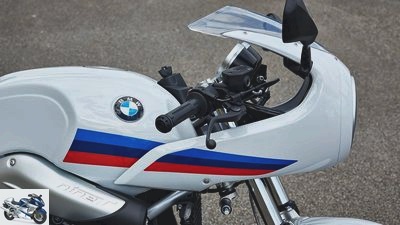BMW R nineT Racer in the PS driving report