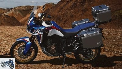 Honda Africa Twin Travel Edition: With Touratech luggage system