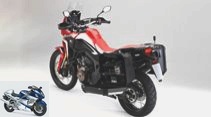 Honda Africa Twin with V2X technology