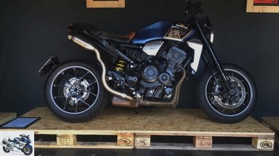 Honda at Glemseck 101: custom bikes and a special model