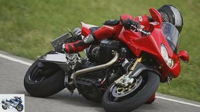 Test Moto Guzzi MGS-01 Corsa