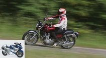 Honda CB 1100 EX in the driving report