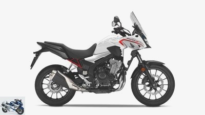 Honda CB 500 X model year 2021: Euro 5 update and new colors