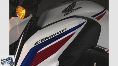 Honda CB 650 F in the driving report