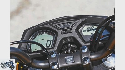 Honda CB 650 F in the top test