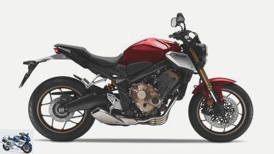 Honda CB 650 R (2021): With new fork and Euro 5