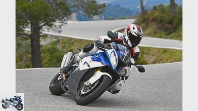 BMW S 1000 RR and Yamaha YZF-R1 in comparison test