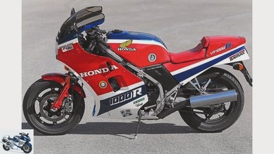 Honda CB 1100 R, Honda VF 1000 R in the test