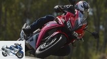 Honda CBR 500 R in the PS driving report