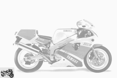 Yamaha YZF 750 R 1995 technical