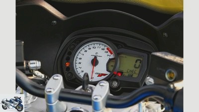 Honda CBR 650 F, Suzuki GSX 650 F, Yamaha XJ6 Diversion F in the test